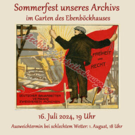 Einladung zum Sommerfest unseres Archivs